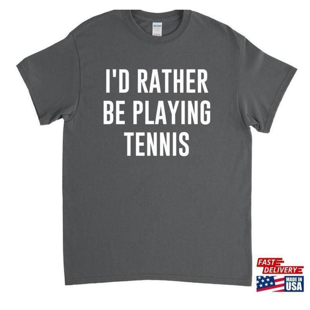 Tennis Shirt Gift Player Unisex